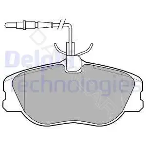 Тормозные колодки DELPHI LP909