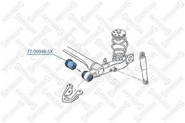 Сайлентблок рычага STELLOX 77-00948-SX