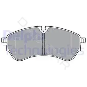 Тормозные колодки DELPHI LP3410