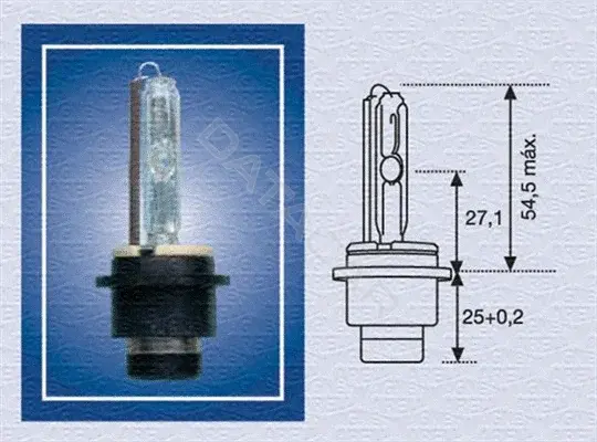 Лампочки MAGNETI MARELLI 002541100000