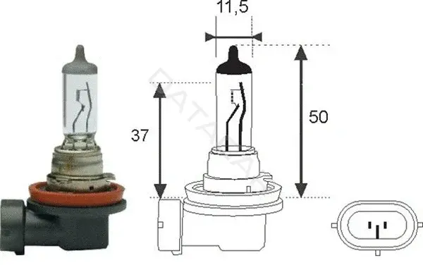 Лампочки MAGNETI MARELLI 002547100000