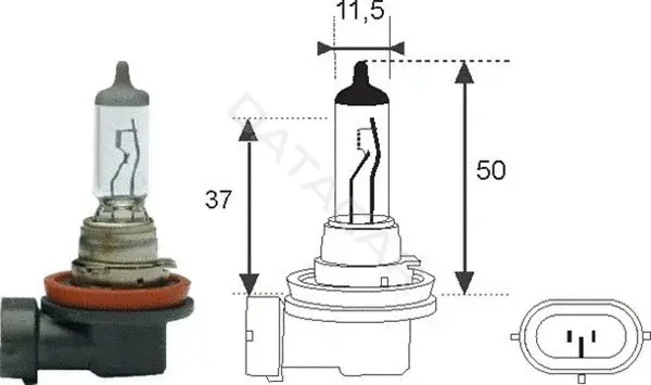 Лампочки MAGNETI MARELLI 002549100000