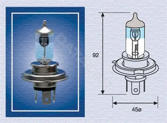 Лампочки MAGNETI MARELLI 002585100000