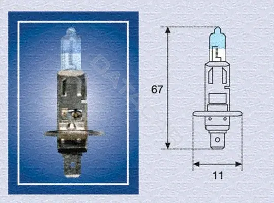 Лампочки MAGNETI MARELLI 002587100000