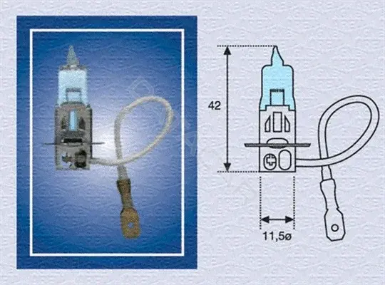Лампочки MAGNETI MARELLI 002604100000