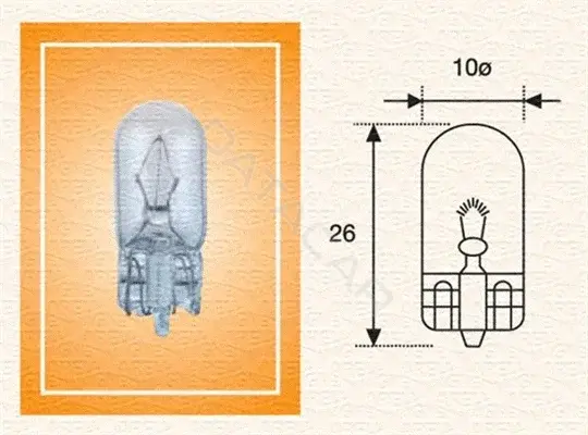 Лампочки MAGNETI MARELLI 003822100000