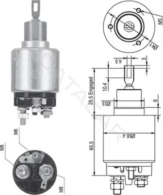 Реле втягивающее MAGNETI MARELLI 940113050344