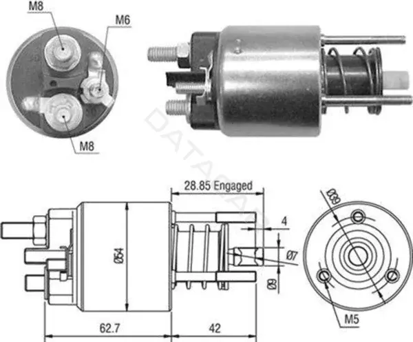 Реле втягивающее MAGNETI MARELLI 940113050453