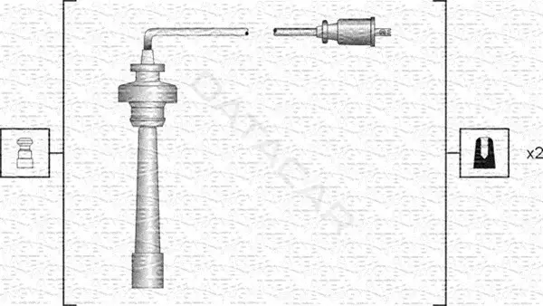 Высоковольтные провода MAGNETI MARELLI 941318111191