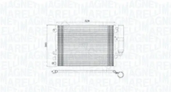 Радиатор кондиционера MAGNETI MARELLI 350203893000