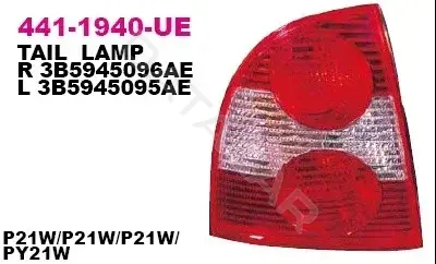 Задние фонари DEPO 441-1940L-UE