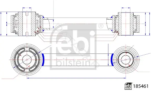 Стойки стабилизатора FEBI 185461