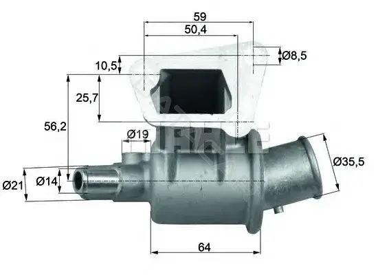 Термостат BEHR/HELLA/PAGID TI18983D