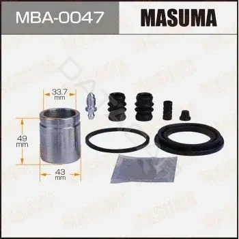 Ремкомплект суппорта MASUMA MBA-0047
