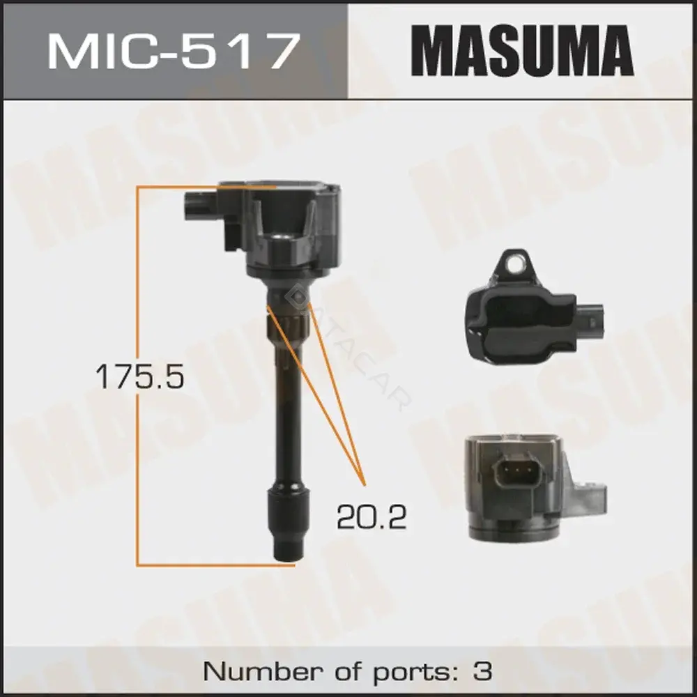 Катушка зажигания MASUMA MIC-517