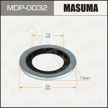 Сальник коленвала MASUMA MDP-0032