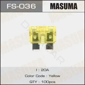 Предохранители MASUMA FS-036
