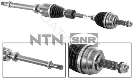 Приводной вал / Полуось SNR/NTN DK55.017