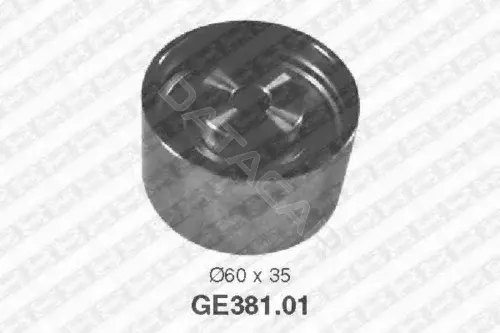 Ролик обводной ремня грм SNR/NTN GE381.01
