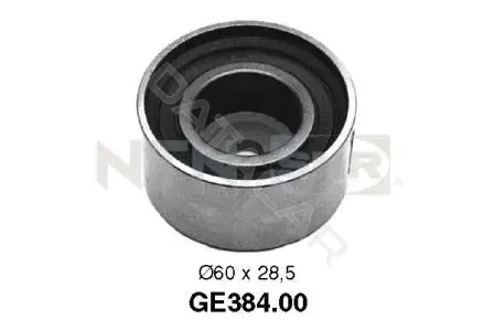 Ролик обводной ремня грм SNR/NTN GE384.00