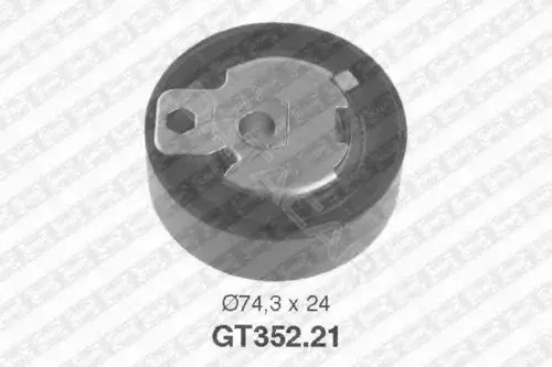 Натяжной ролик ГРМ SNR/NTN GT352.21