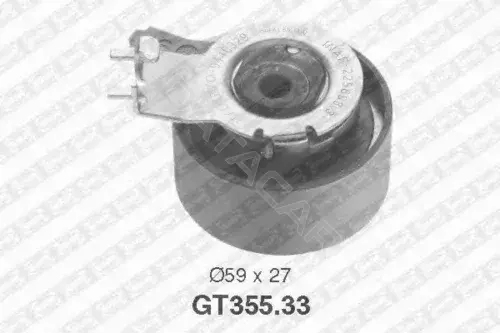 Натяжной ролик ГРМ SNR/NTN GT355.33