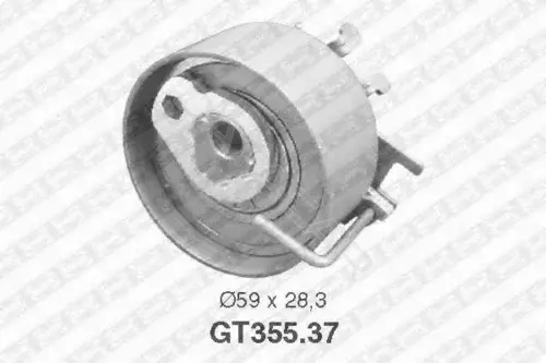 Натяжной ролик ГРМ SNR/NTN GT355.37