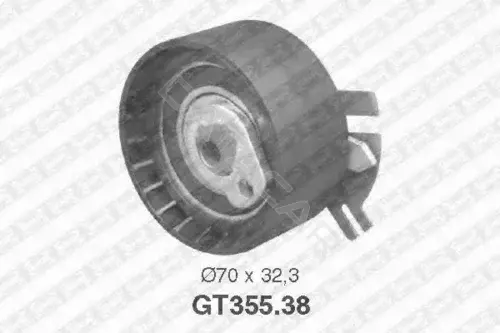 Натяжной ролик ГРМ SNR/NTN GT355.38