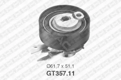 Натяжной ролик ГРМ SNR/NTN GT357.11