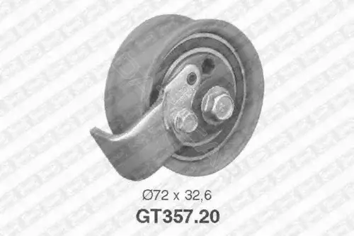 Натяжной ролик ГРМ SNR/NTN GT357.20