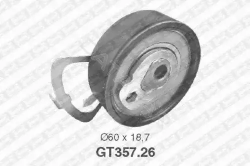 Натяжной ролик ГРМ SNR/NTN GT357.26