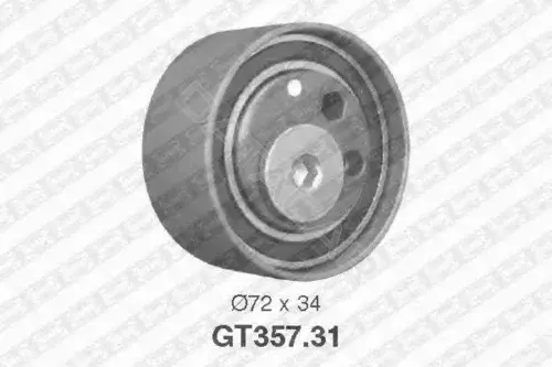 Натяжной ролик ГРМ SNR/NTN GT357.31
