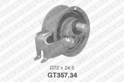 Натяжной ролик ГРМ SNR/NTN GT357.34