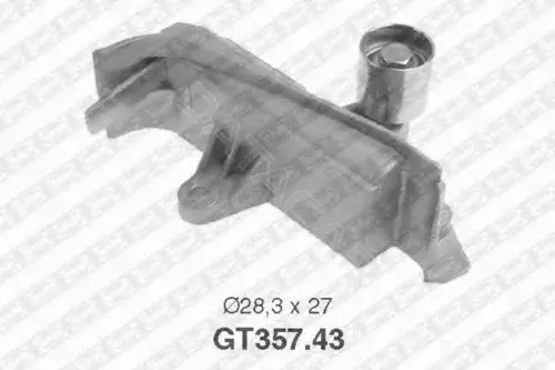 Натяжной ролик ГРМ SNR/NTN GT357.43