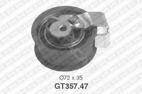 Натяжной ролик ГРМ SNR/NTN GT357.47