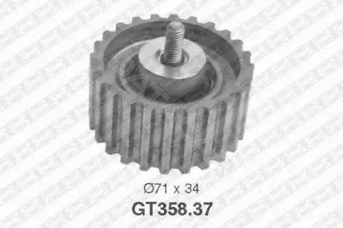Натяжной ролик ГРМ SNR/NTN GT358.37