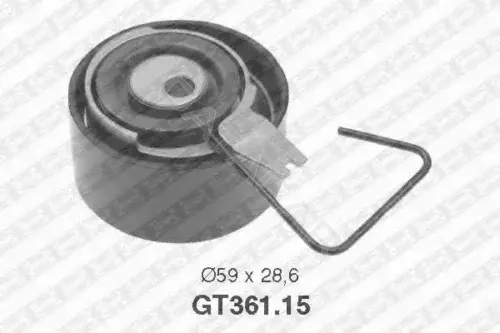 Натяжной ролик ГРМ SNR/NTN GT361.15