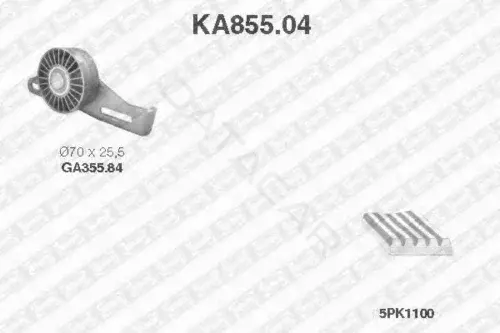 Ремень ручейковый SNR/NTN KA855.04