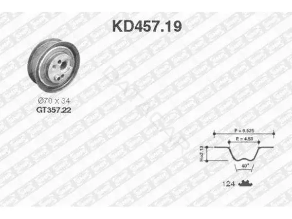 Комплект ГРМ SNR/NTN KD457.19