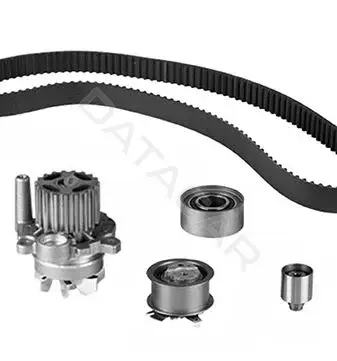 Комплект ГРМ с помпой METELLI 30-1355-3