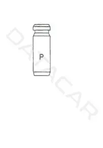 Втулка клапана METELLI 01-S2722