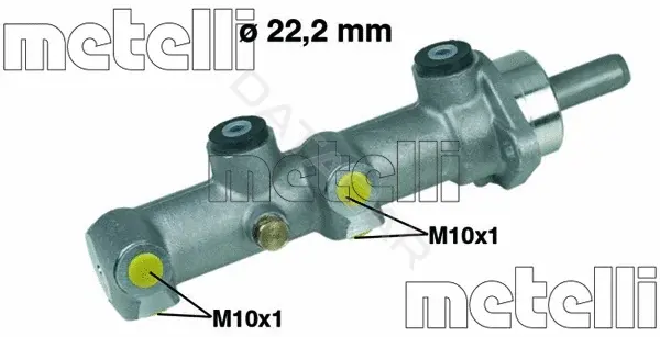 Главный тормозной цилиндр METELLI 05-0091