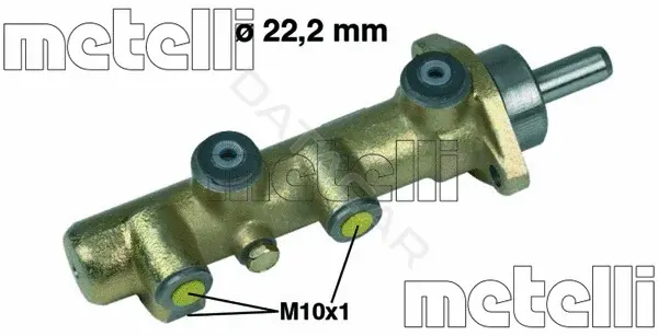 Главный тормозной цилиндр METELLI 05-0130