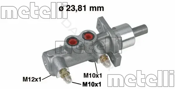 Главный тормозной цилиндр METELLI 05-0165