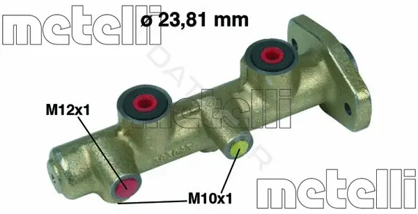 Главный тормозной цилиндр METELLI 05-0172