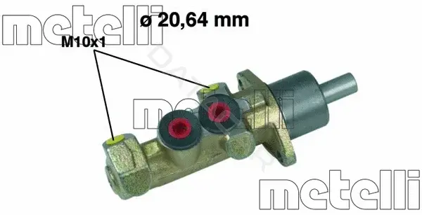 Главный тормозной цилиндр METELLI 05-0242
