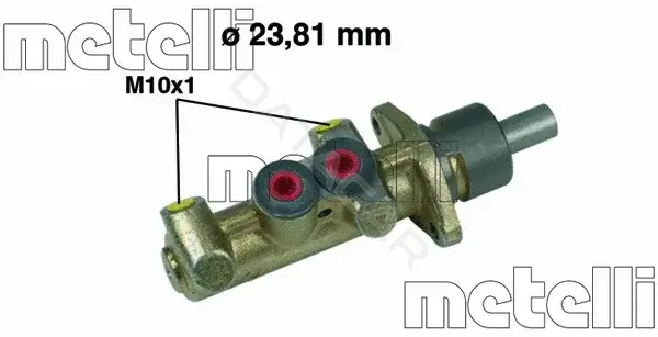 Главный тормозной цилиндр METELLI 05-0252