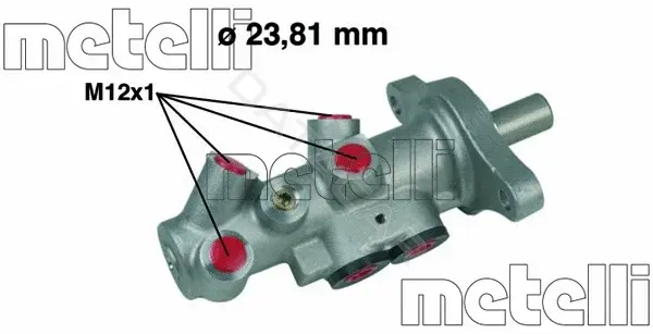 Главный тормозной цилиндр METELLI 05-0295