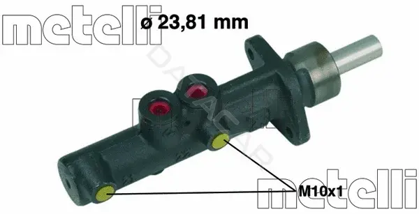 Главный тормозной цилиндр METELLI 05-0308