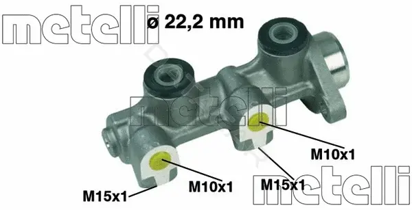 Главный тормозной цилиндр METELLI 05-0336